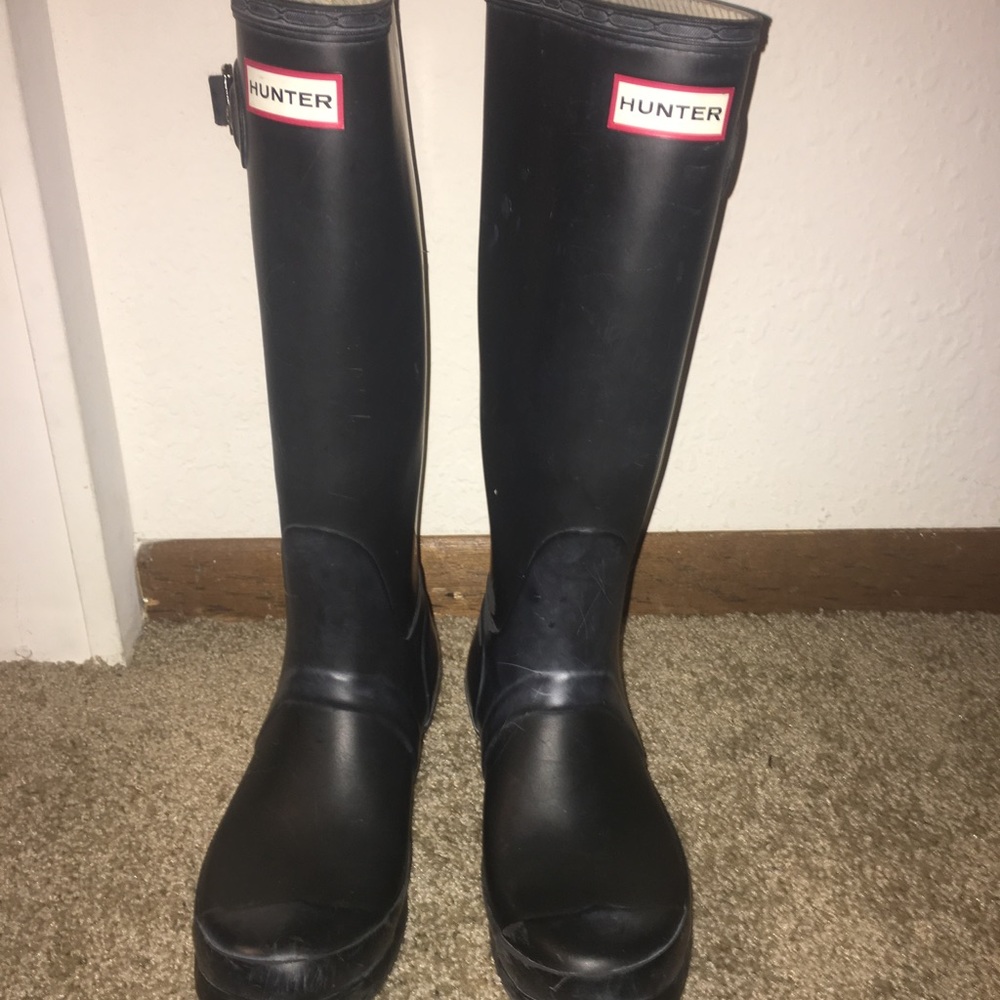 Hunter Original Tall Rainboots. Size European 38